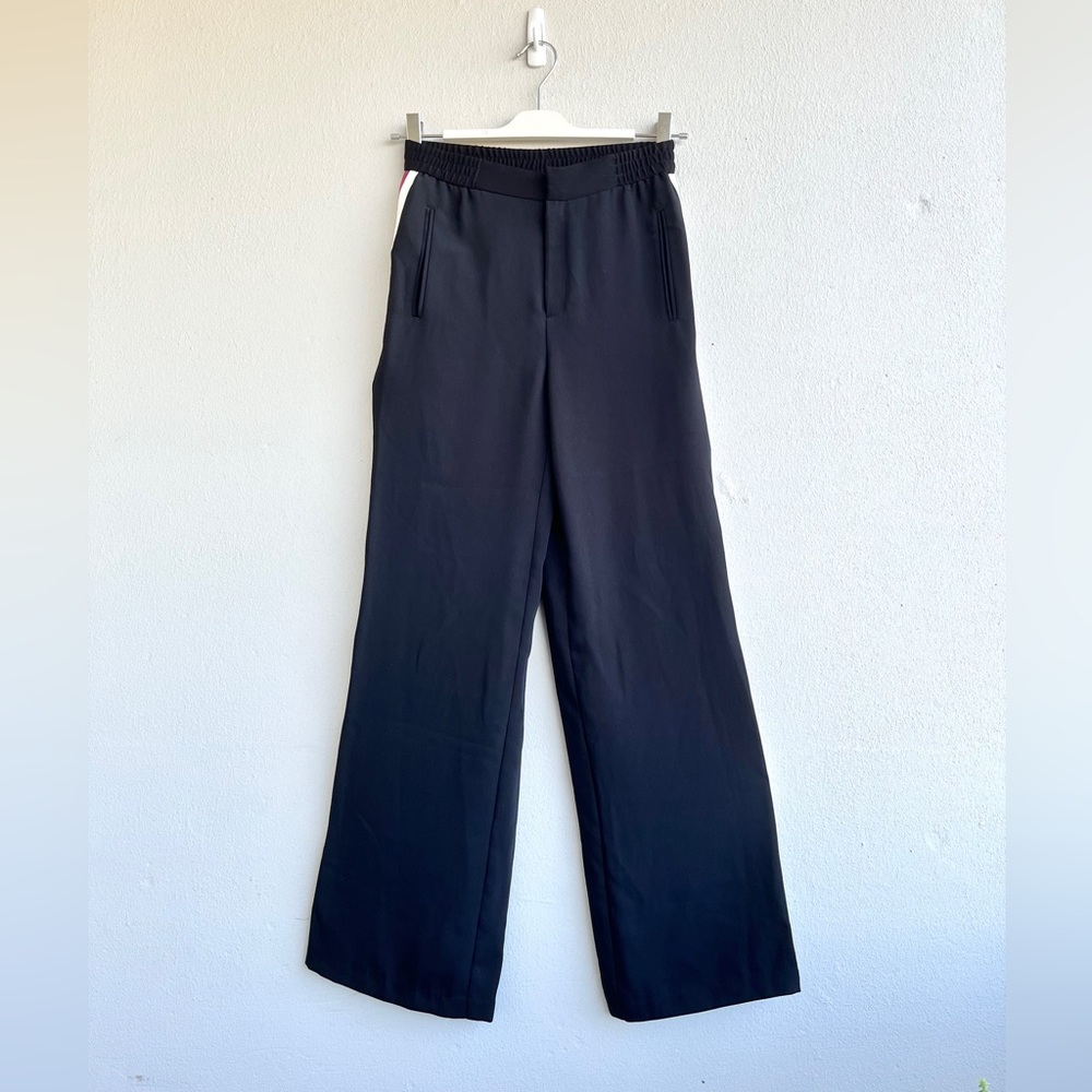 ZARA | NWT Wide Leg Dress Pants With Side Stripe